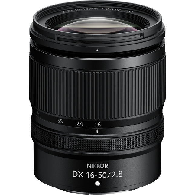 NIKKOR Z DX 16-50mm f/2.8 VR Lente APS-C con Reducción de Vibración y Capuchas