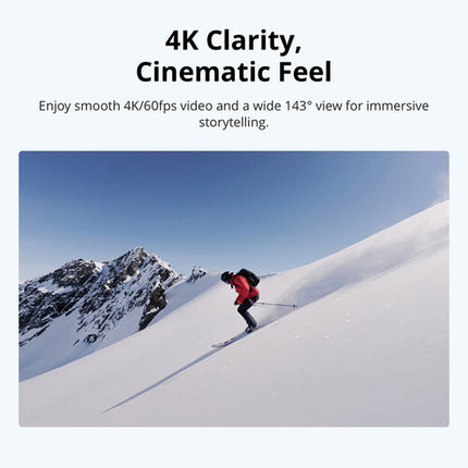 DJI Osmo Nano Cámara de Acción Compacta 4K60 200 Min Combo