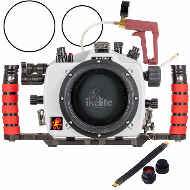 Ikelite 200DL Carcasa Submarina para Nikon Z8 Profundidad 200 pies Manejo Dual