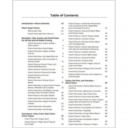 LCIX Editions Miami Vegan Recetario Plant-Based Más de 80 Recetas 202 Páginas Hardcover