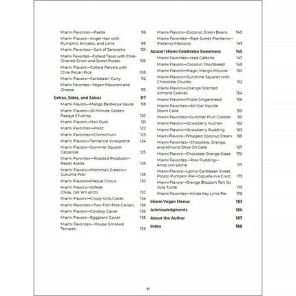 LCIX Editions Miami Vegan Recetario Plant-Based Más de 80 Recetas 202 Páginas Hardcover