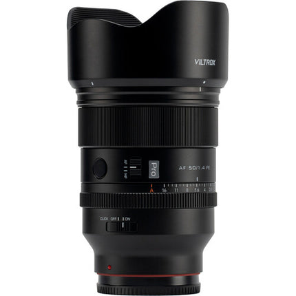 Viltrox AF 50mm f1.4 FE Objetivo Full Frame Distancia 1.5' 77mm