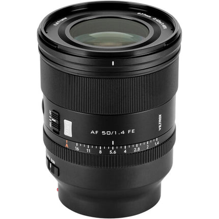Viltrox AF 50mm f1.4 FE Objetivo Full Frame Distancia 1.5' 77mm