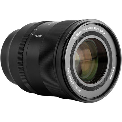 Viltrox AF 50mm f1.4 FE Objetivo Full Frame Distancia 1.5' 77mm