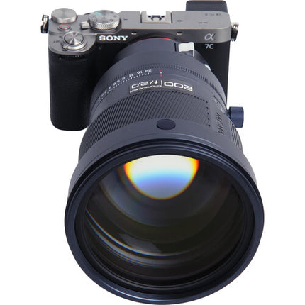 Venus Optics 200mm f2 Teleobjetivo Prime Full-Frame F22 AF Sony E 105mm filtros