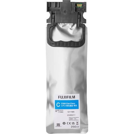 FUJIFILM Ink Supply DX400 tinta cian 250mL sin cartucho para papel brillante