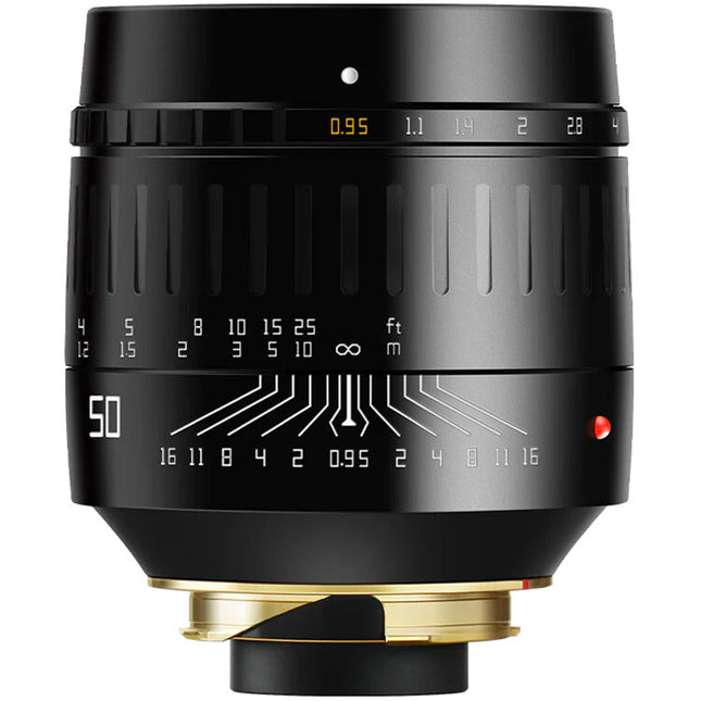 TTArtisan Objetivo 50mm f0.95 para Leica M Full Frame con Diafragma 14 hojas