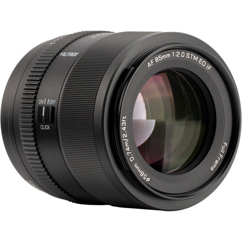 Viltrox AF 85mm f/2 EVO FE Lente para Sony E con Autofocus y Distancia Mínima 2.43'