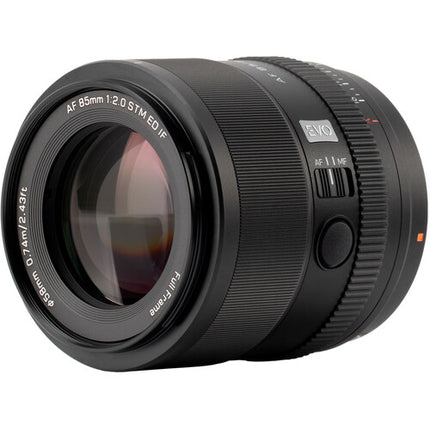 Viltrox AF 85mm f/2 EVO FE Lente para Sony E con Autofocus y Distancia Mínima 2.43'