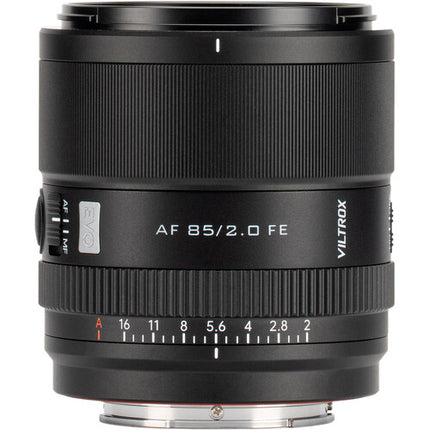 Viltrox AF 85mm f/2 EVO FE Lente para Sony E con Autofocus y Distancia Mínima 2.43'