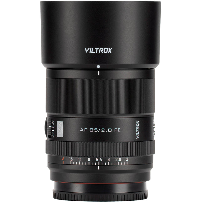 Viltrox AF 85mm f/2 EVO FE Lente para Sony E con Autofocus y Distancia Mínima 2.43'