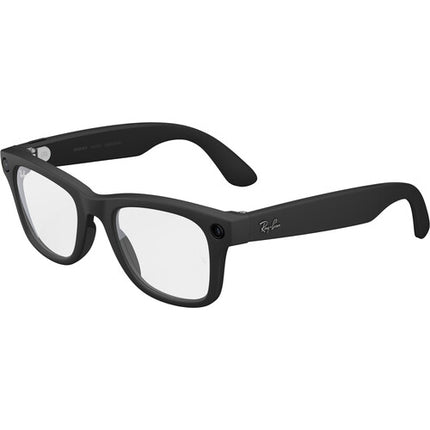 Meta Ray-Ban Wayfarer gafas negras estándar 12MP cámara 32GB almacenamiento