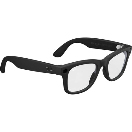 Meta Ray-Ban Wayfarer gafas negras estándar 12MP cámara 32GB almacenamiento