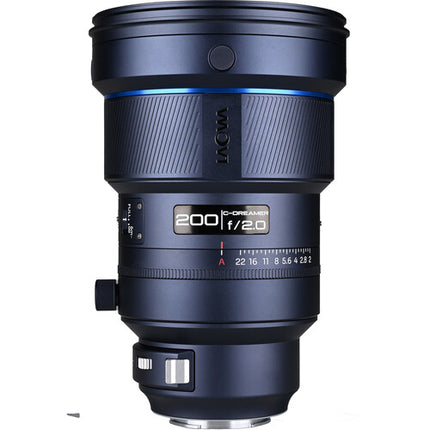 Venus Optics 200mm f2 Teleobjetivo Prime Full-Frame F22 AF Sony E 105mm filtros