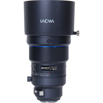 Venus Optics 200mm f2 Teleobjetivo Prime Full-Frame F22 AF Sony E 105mm filtros