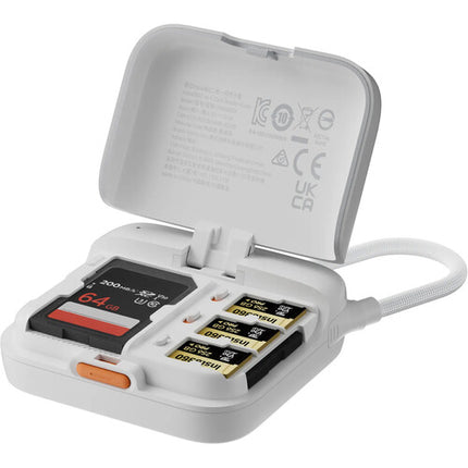 Insta360 Lector de Tarjetas 2 en 1 y Estuche Compatible MagSafe USB-C
