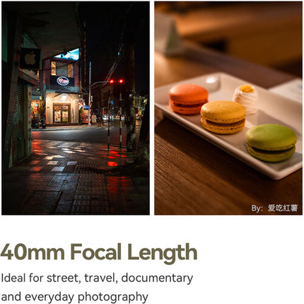 TTArtisan AF 40mm f/2 Objetivo para Montura L Distancia mínima 15.7"