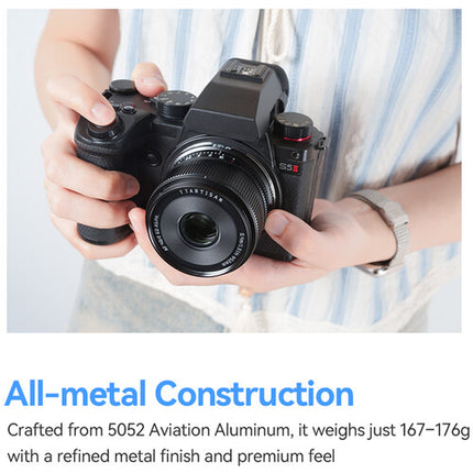 TTArtisan AF 40mm f/2 Objetivo para Montura L Distancia mínima 15.7"