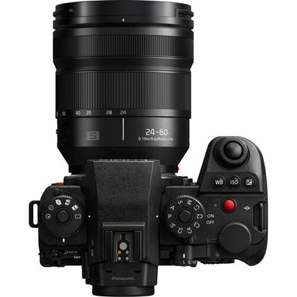 Panasonic LUMIX S1R II Cámara sin Espejo 44.3MP 24-60mm f2.8 Kit Básico