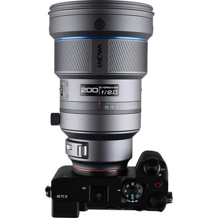 Venus Optics 200mm f2 Teleobjetivo Prime Full-Frame con AF y soporte Arca