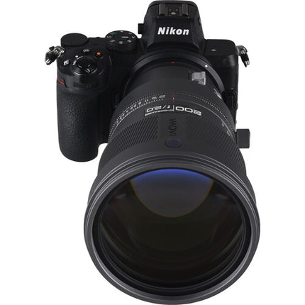Venus Optics 200mm f/2 Teleobjetivo Prime Full Frame para Nikon Z con soporte Arca-Type