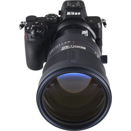Venus Optics 200mm f2 Teleobjetivo Prime Full Frame Nikon Z Ligero