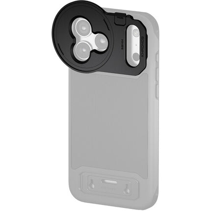 Tilta Khronos Porta Filtros 58mm para iPhone 17 Pro Max Negro Magnético Rápido