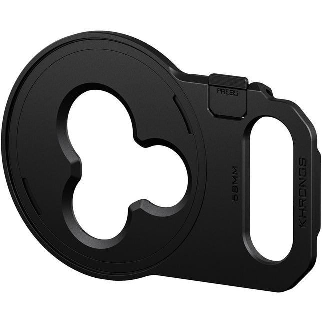 Tilta Khronos Porta Filtros 58mm para iPhone 17 Pro Max Negro Magnético Rápido