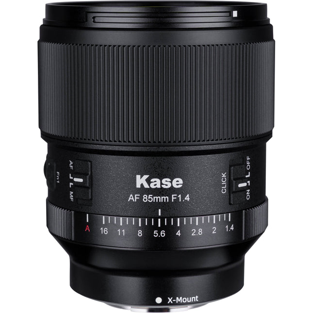 Kase 85mm f1.4 AF Lente para FUJIFILM X Apertura rápida 27.6cm enfoque mínimo con estuche protector