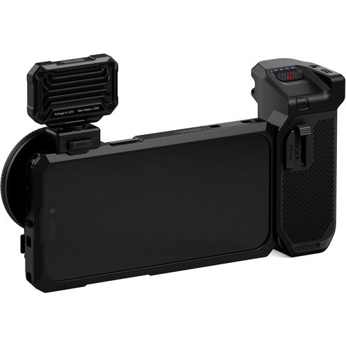 Tilta Khronos iPhone 17 Pro Kit de Snap Callejero con Filtro Polarizador 58mm y Luz LED Mini