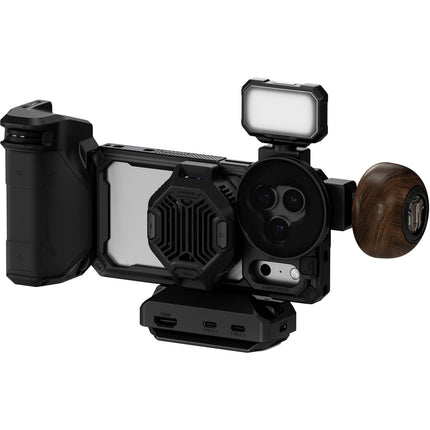 Tilta Khronos iPhone 17 Pro Kit completo con sistema de enfriamiento y filtro polarizador 58mm