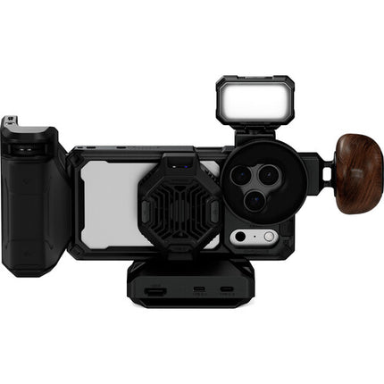 Tilta Khronos iPhone 17 Pro Kit completo con sistema de enfriamiento y filtro polarizador 58mm