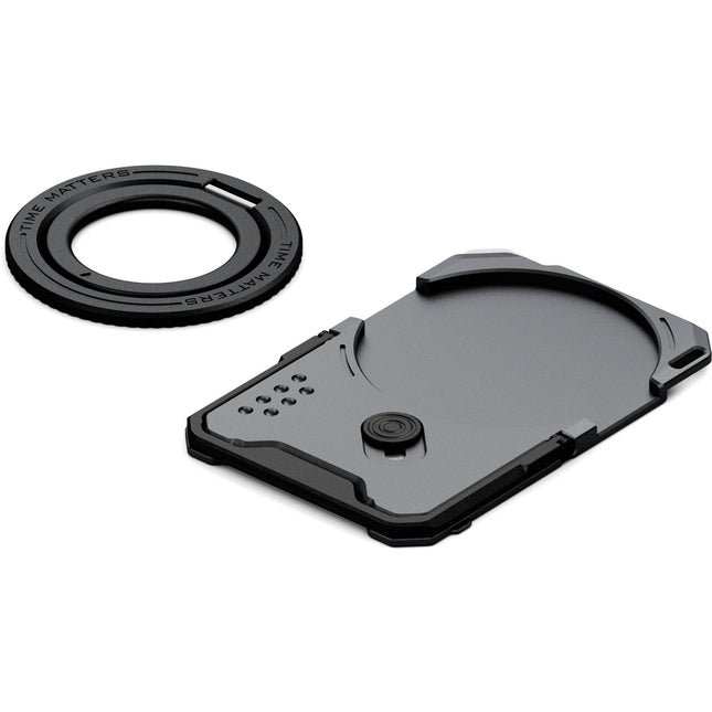 Tilta Khronos Backplate Magnético Multifuncional para iPhone 17 Pro Soporte Kickstand Color Space Gray