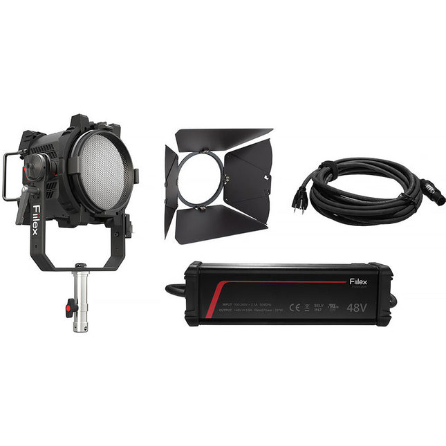 Fiilex Q6 Color LED Fresnel Luz RGB 2000-10000K CRI 95 79,844 Lux 185W V-Mount