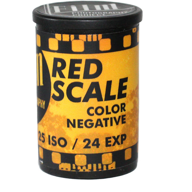 Film Photography Project Red Scale película color negativo 35mm 24 exposiciones ISO 25 DX codificada