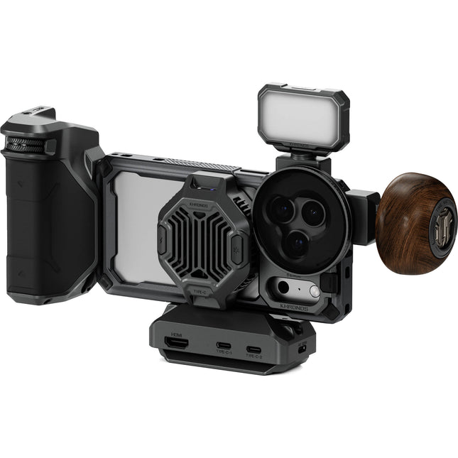 Tilta Khronos iPhone 17 Pro Ultimate Kit Funda Filtro Polarizador 58mm