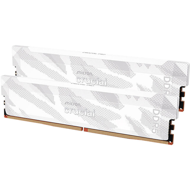 Crucial 32GB Pro DDR5 6400 MHz Kit de Memoria RAM Blanco 2x16GB