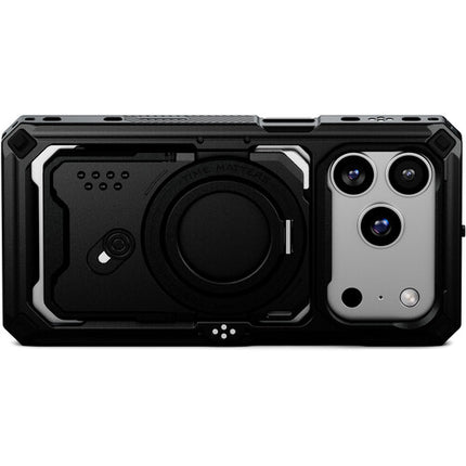 Tilta Khronos Funda iPhone 17 Pro Negra con Sistema Back Plate 3+3 y Protección Rugged