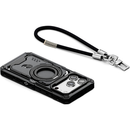 Tilta Khronos Funda iPhone 17 Pro Negra con Sistema Back Plate 3+3 y Protección Rugged