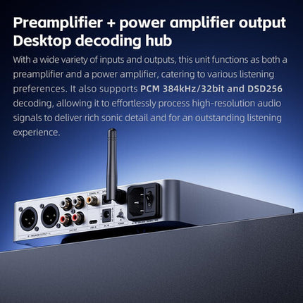 FiiO K13 R2R DAC y Amplificador de Auriculares 32-Bit 384kHz Bluetooth 5.4