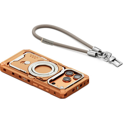 Funda Tilta Khronos iPhone 17 Pro Naranja Protección 3+3 Back Plate