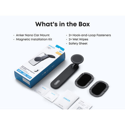 Anker Nano Soporte Magnético para Coche Compatible MagSafe 360° Rotación 45° Inclinación