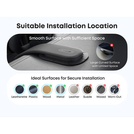 Anker Nano Soporte Magnético para Coche Compatible MagSafe 360° Rotación 45° Inclinación