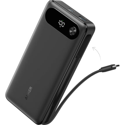 Anker Power Bank USB-C 20000mAh Negro Pantalla Porcentaje 87W