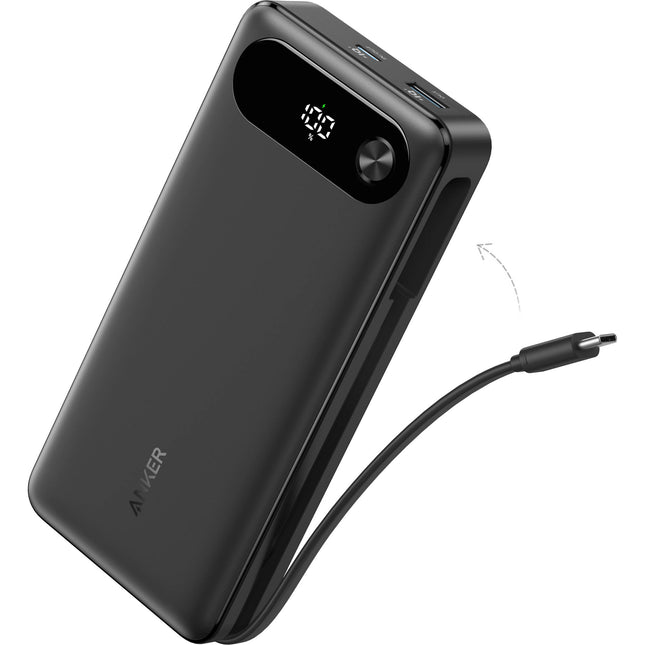 Anker Power Bank USB-C 20000mAh Negro Pantalla Porcentaje 87W