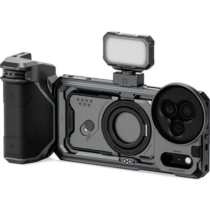 Tilta Khronos iPhone 17 Pro Max Kit Street Snap Filtro Polarizador 58mm Luz LED Mini