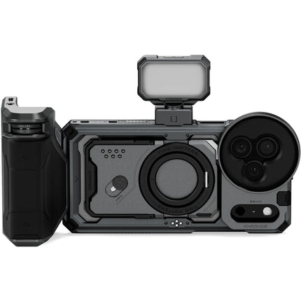 Tilta Khronos iPhone 17 Pro Max Kit Street Snap Filtro Polarizador 58mm Luz LED Mini