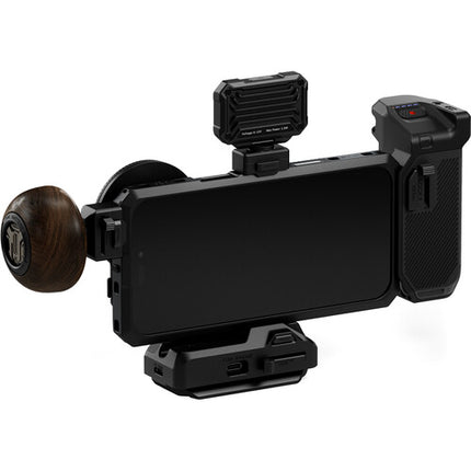 Tilta Khronos iPhone 17 Pro Max Kit Completo con Filtro Polarizador 58mm y Luz LED