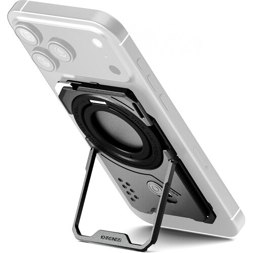 Tilta Khronos Placa Trasera Magnética Multifuncional para iPhone 17 Pro Max Soporte Integrado Compatible Accesorios Magnéticos