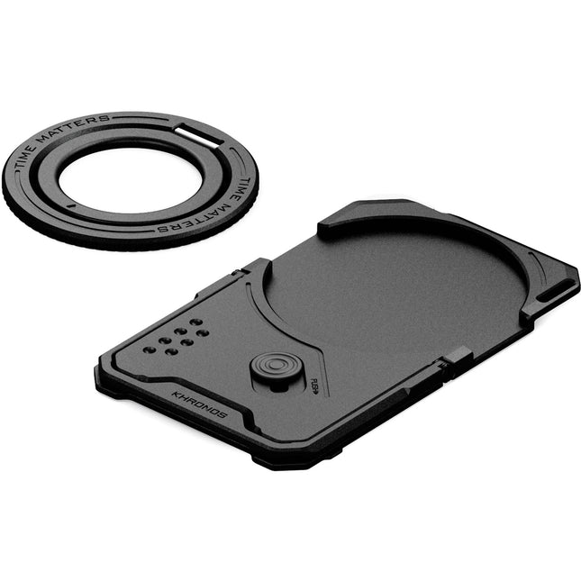 Tilta Khronos Placa Trasera Magnética Multifuncional para iPhone 17 Pro Max Soporte Integrado Compatible Accesorios Magnéticos